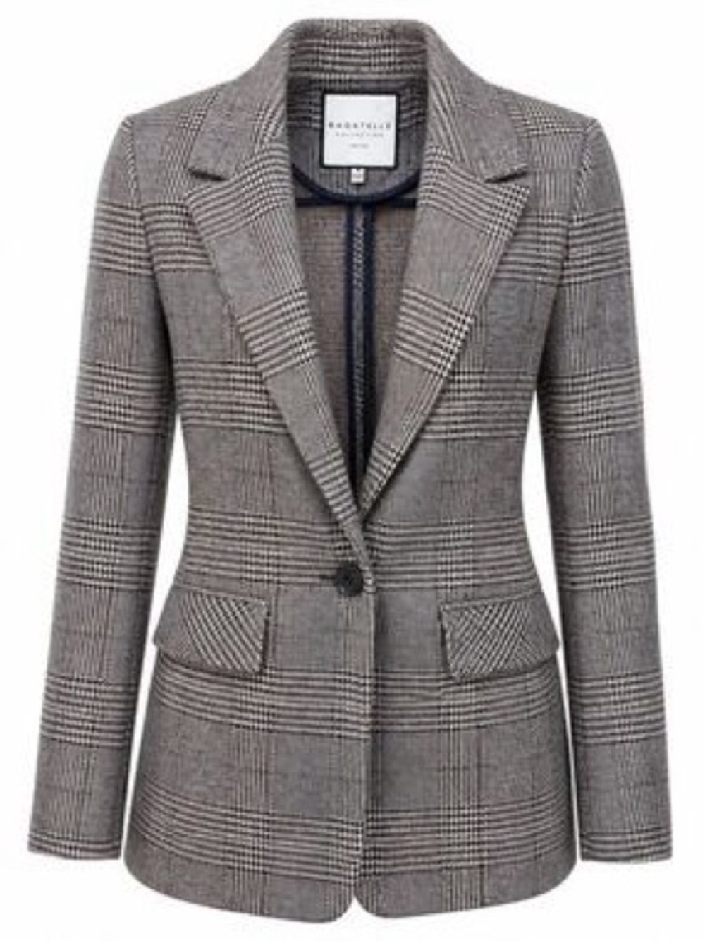 Bagatelle Collection Plaid Tailored Blazer Jacket Size Small